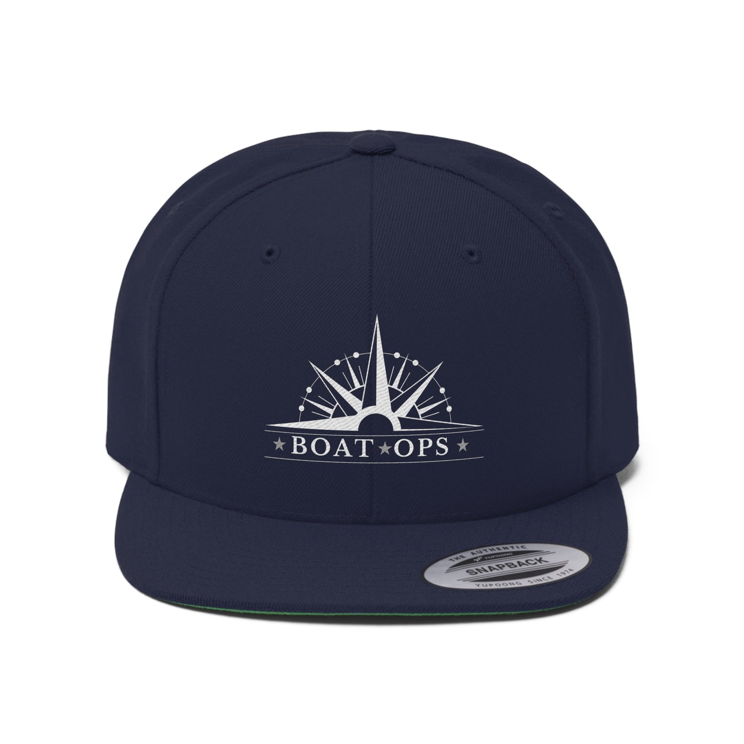 Unisex Flat Bill Hat
